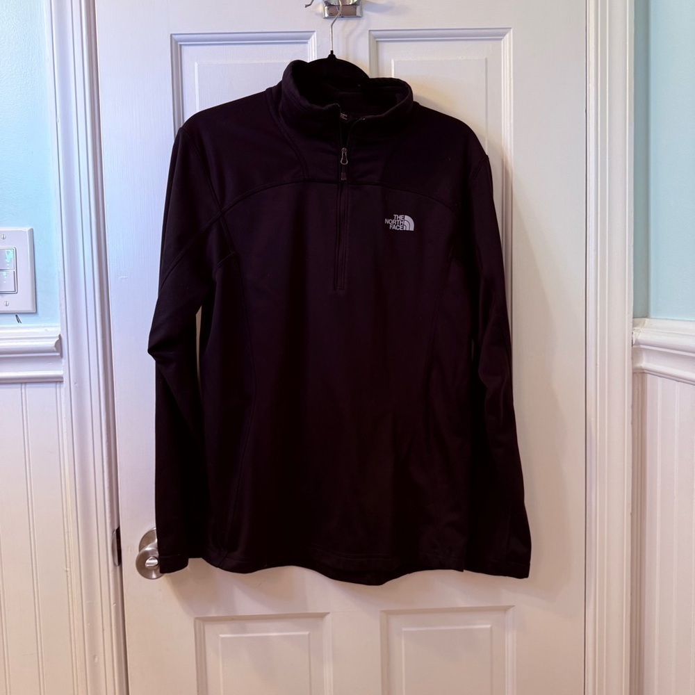 The North Face Black Quarter-Zip Sweatshirt